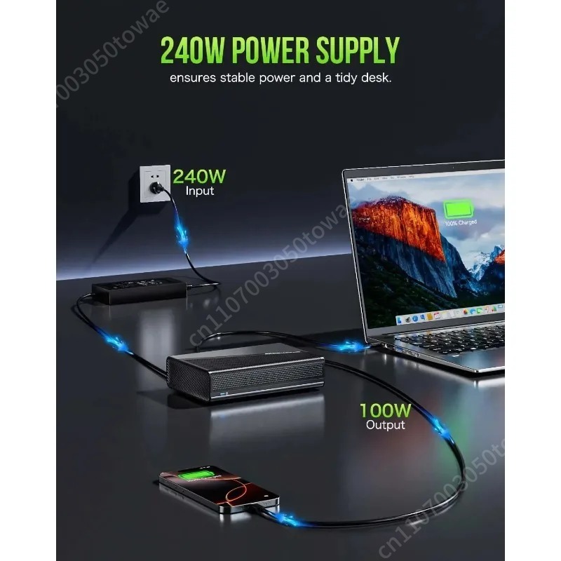 Oculink Gpu Dock Station - OcuLink Externe GPU-Dockingstation USB4 Typ-C EGPU-Dock
