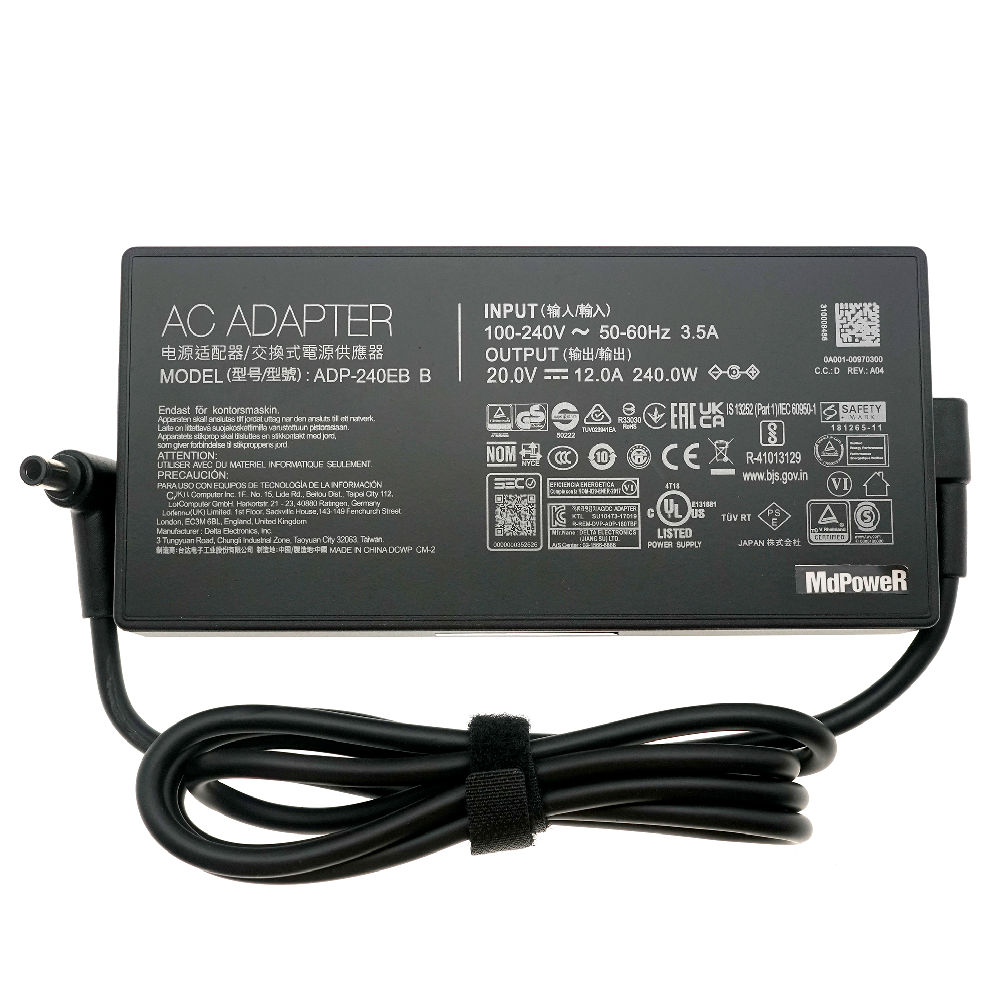 Rtx 3090 24Gb Gddr6X - OEM 20V 12A 240W AC-Adapter-Ladegerät für